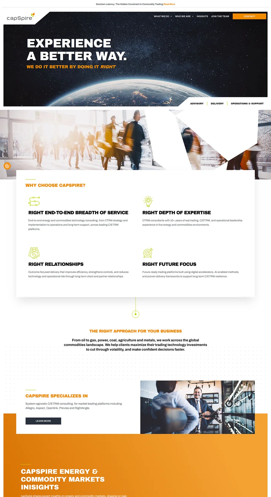 capSpire website